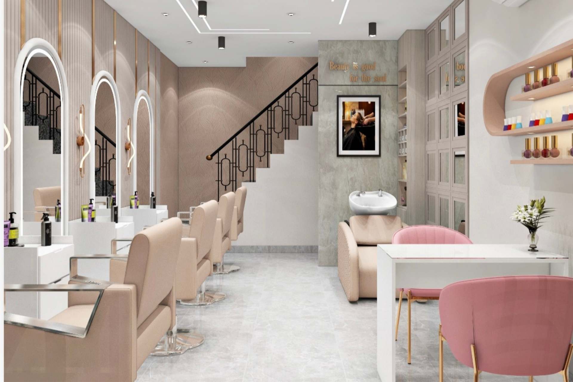 Salon interior designers near me