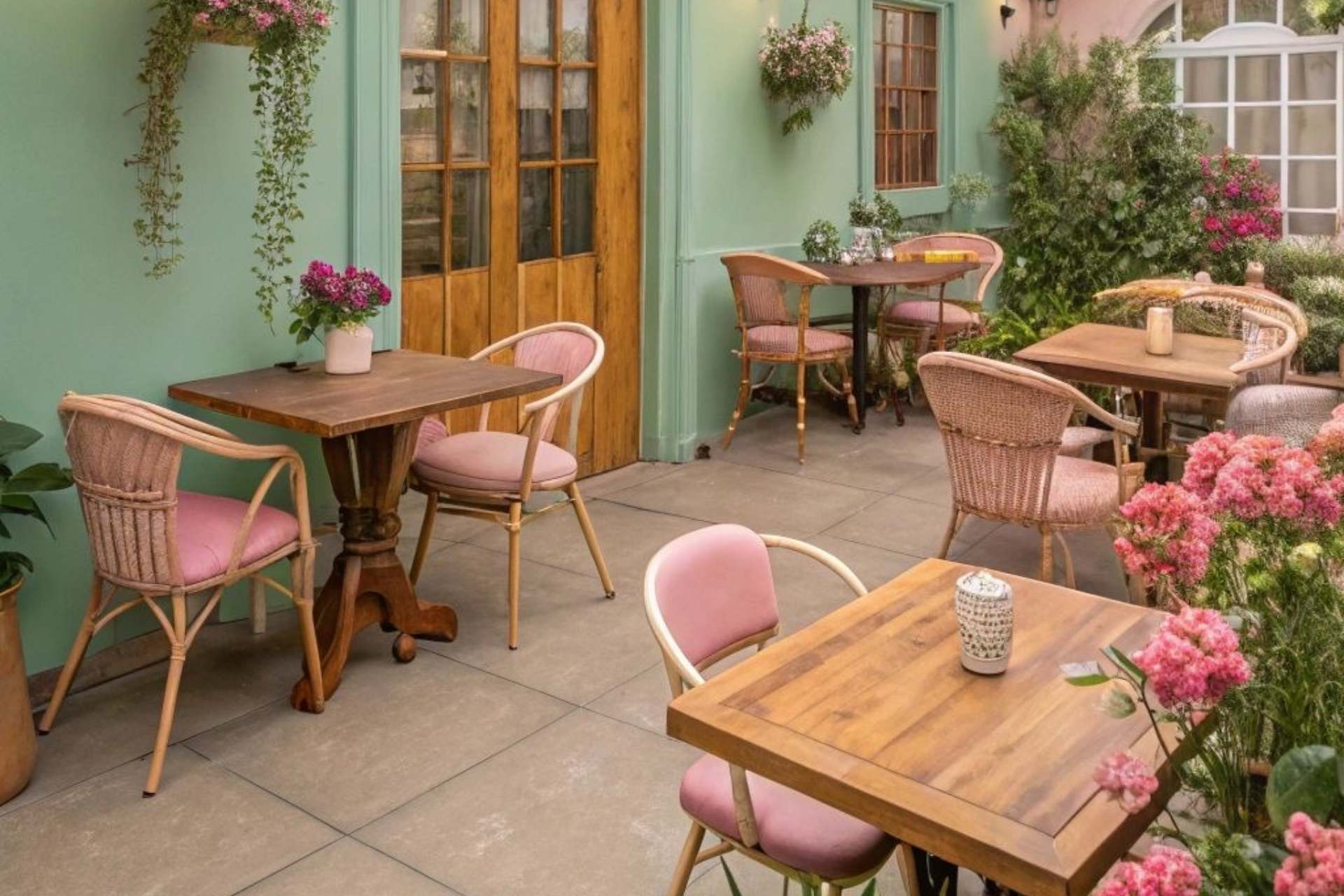 Small Cafe Interior Design Noida