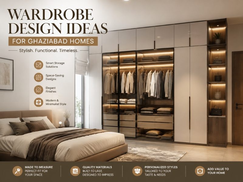 Wardrobe Design Ideas for Ghaziabad Homes